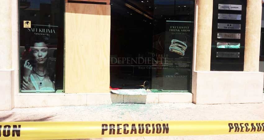 Ya habían intentado asaltar la Joyería del centro de CSL Ya habían intentado asaltar la Joyería del centro de CSL