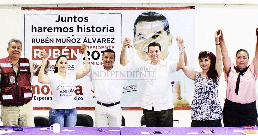 Renuncia Barrón Pinto al PAN para apoyar al candidato de MORENA por La Paz Renuncia Barrón Pinto al PAN para apoyar al candidato de MORENA por La Paz