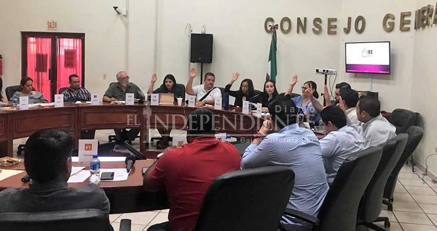 Aprueba IEE que boletas incluyan sobrenombres y apodos de candidatos Aprueba IEE que boletas incluyan sobrenombres y apodos de candidatos
