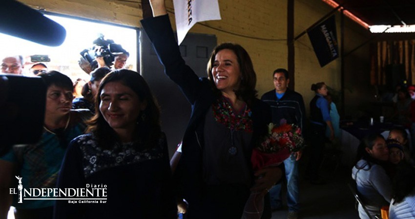 Centra Margarita Zavala campaña en segundo debate Centra Margarita Zavala campaña en segundo debate