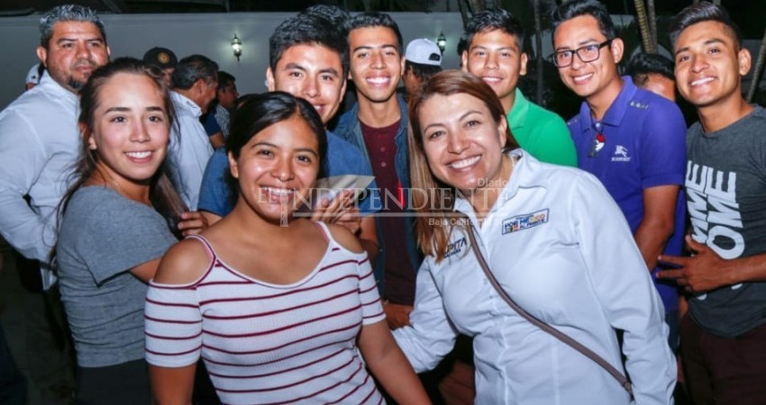 Impulsaré el deporte, la cultura y la ciencia en los jóvenes: Lupita Saldaña Impulsaré el deporte, la cultura y la ciencia en los jóvenes: Lupita Saldaña