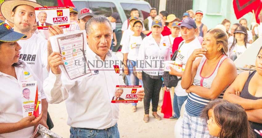 En Los Cabos Votar por el PT es votar por López Obrador: Dr. Ibarra En Los Cabos Votar por el PT es votar por López Obrador: Dr. Ibarra