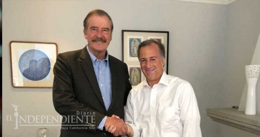 Agradece Meade a Fox por sus consejos y su apoyo Agradece Meade a Fox por sus consejos y su apoyo