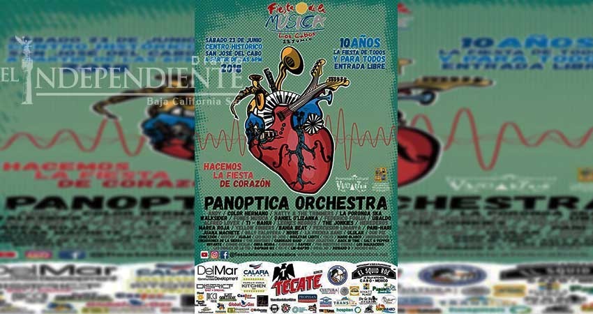 Nortec Panóptica Orchestra invitado estelar a la 10ma edición de la Fiesta de la Música 2018 Nortec Panóptica Orchestra invitado estelar a la 10ma edición de la Fiesta de la Música 2018