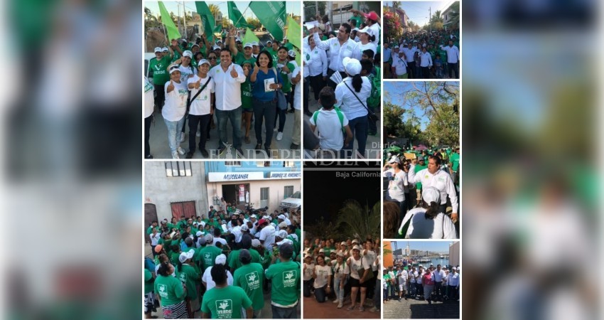 Toda una semana de intensos recorridos del Verde Ecologista en Los Cabos Toda una semana de intensos recorridos del Verde Ecologista en Los Cabos