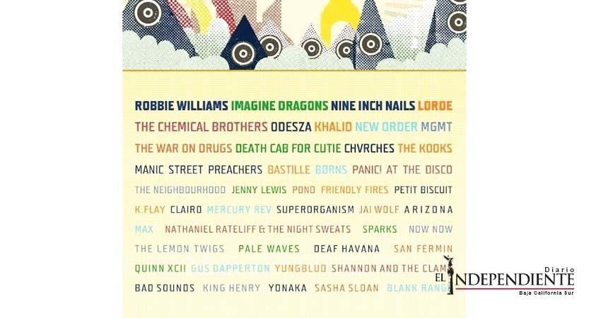 Difunden cartel del festival Corona Capital 2018 Difunden cartel del festival Corona Capital 2018