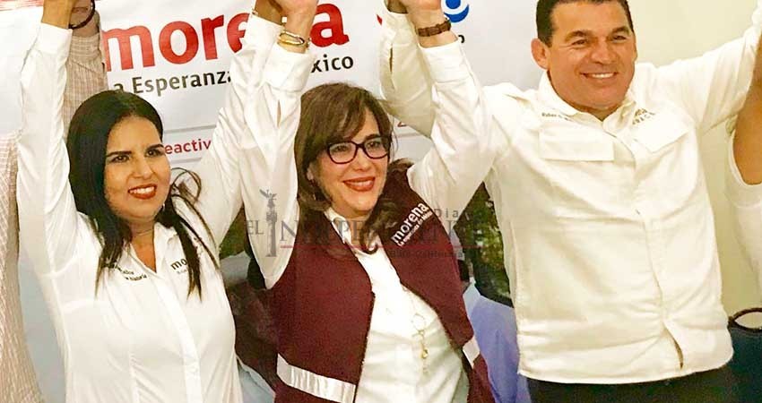 "Rubén es nuestro candidato y estoy aquí para respaldarlo": Yeidckol Polevnsky "Rubén es nuestro candidato y estoy aquí para respaldarlo": Yeidckol Polevnsky