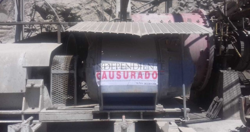 Constata Profepa que Mina La Testera no esté operando Constata Profepa que Mina La Testera no esté operando