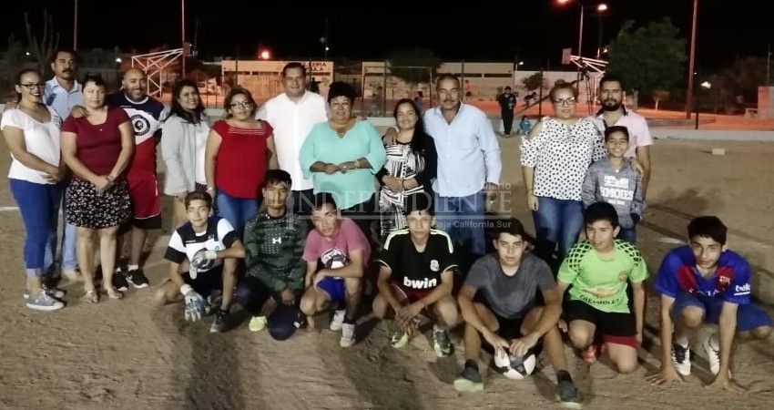 Se compromete Saúl González a recuperar los espacios públicos deportivos en La Paz y en la zona rural Se compromete Saúl González a recuperar los espacios públicos deportivos en La Paz y en la zona rural