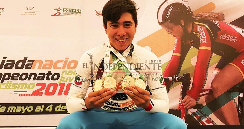 Dorada despedida para el Sudcaliforniano Juan Carlos Ruiz en la Olimpiada Nacional