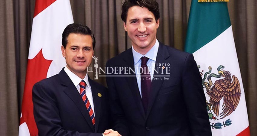 Peña y Trudeau defienden libre comercio; responden con aranceles a EU Peña y Trudeau defienden libre comercio; responden con aranceles a EU