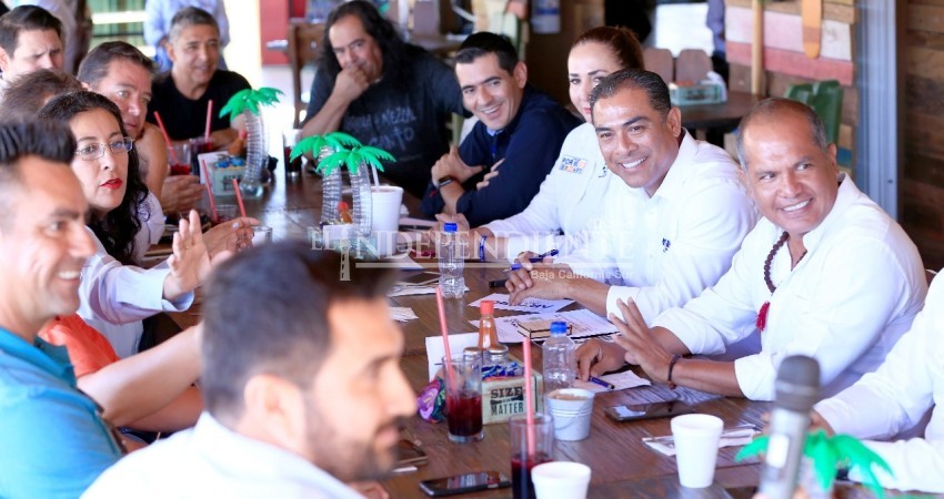 De la mano de empresarios, mejoraremos el Centro de CSL: Arturo De la Rosa De la mano de empresarios, mejoraremos el Centro de CSL: Arturo De la Rosa