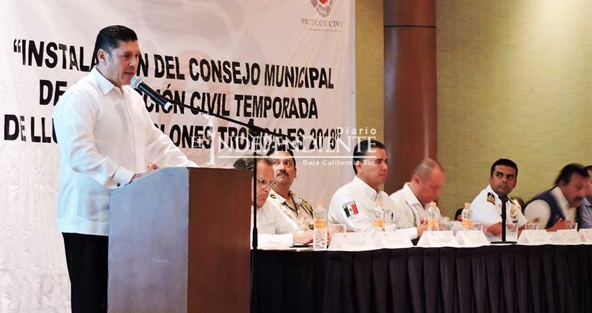 Quedó instalado el Consejo de Protección Civil en Los Cabos Quedó instalado el Consejo de Protección Civil en Los Cabos