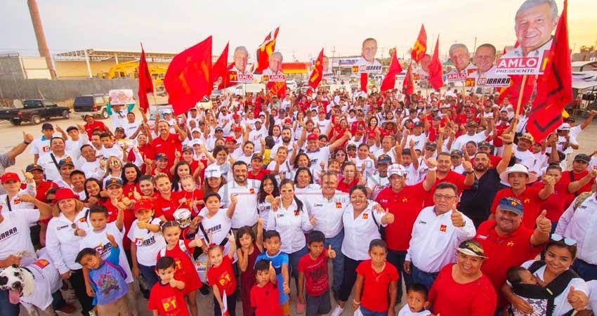 Separados en spot de radio y TV, pero juntos con el PT, Ibarra y AMLO Separados en spot de radio y TV, pero juntos con el PT, Ibarra y AMLO