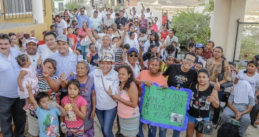 Invita Lupita Saldaña a reflexionar el voto Invita Lupita Saldaña a reflexionar el voto