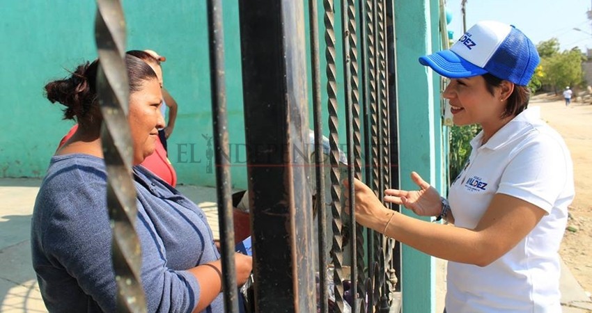El agua como primera necesidad de nuestro Distrito VIII: Michelle Valdez El agua como primera necesidad de nuestro Distrito VIII: Michelle Valdez