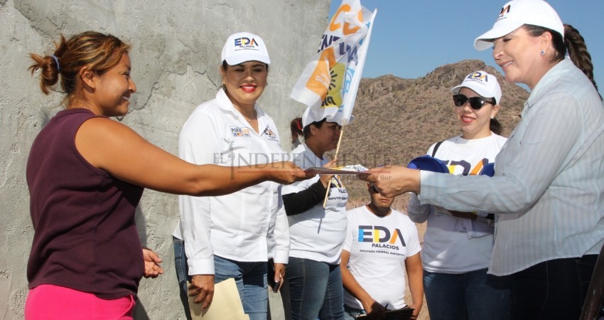 El Frente por México tiene un firme compromiso con el desarrollo de las familias sudcalifornianas: Eda Palacios El Frente por México tiene un firme compromiso con el desarrollo de las familias sudcalifornianas: Eda Palacios