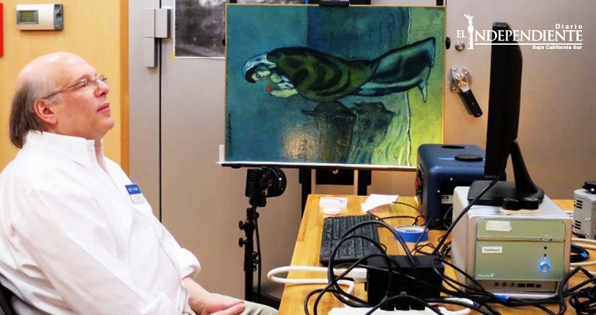 Descubren una hoja de periódico escondida en obra de Picasso Descubren una hoja de periódico escondida en obra de Picasso