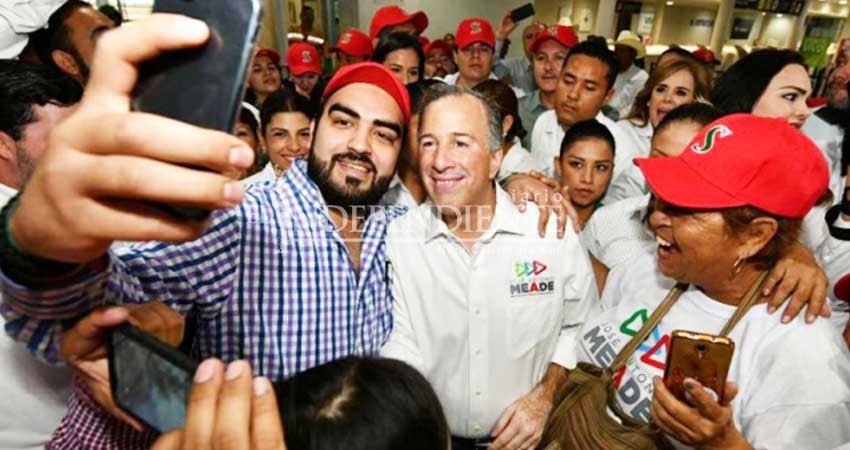 Las propuestas serias están de mi lado, asegura Meade Las propuestas serias están de mi lado, asegura Meade