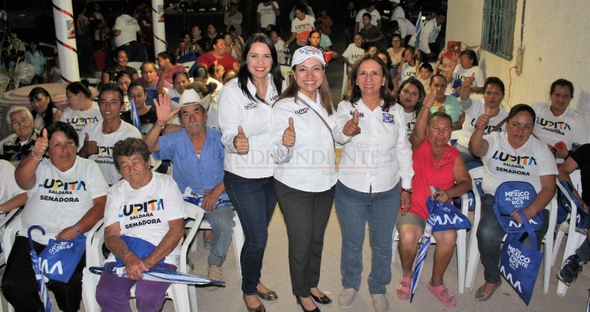 Mi compromiso es defender los intereses de nuestro Estado: Lupita Saldaña Mi compromiso es defender los intereses de nuestro Estado: Lupita Saldaña