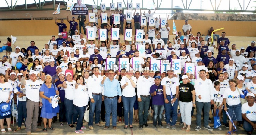 La gente va a votar por el Frente Por México por sus resultados: Pancho Pelayo La gente va a votar por el Frente Por México por sus resultados: Pancho Pelayo