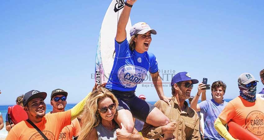 A sus 15 años, Caroline Marks gana Los Cabos Open of Surf 2018 A sus 15 años, Caroline Marks gana Los Cabos Open of Surf 2018