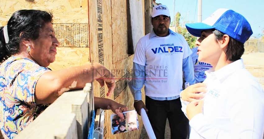 Como próxima diputada legislaré para tener un municipio más seguro: Michelle Valdez Como próxima diputada legislaré para tener un municipio más seguro: Michelle Valdez