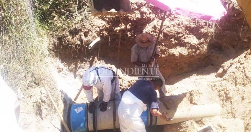 Del jueves a la fecha, Oomsapas Los Cabos ha atendido 40 derrames Del jueves a la fecha, Oomsapas Los Cabos ha atendido 40 derrames