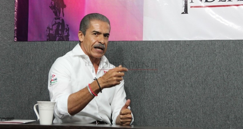 Necesitamos que toda la gente salga a votar el 1 de julio: Jesús Flores Necesitamos que toda la gente salga a votar el 1 de julio: Jesús Flores