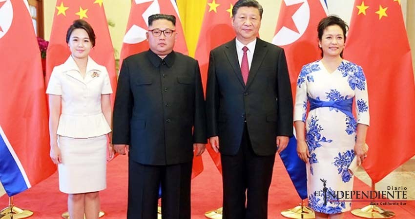 Norcorea y China discuten un 'nuevo futuro' y desnuclearización Norcorea y China discuten un 'nuevo futuro' y desnuclearización