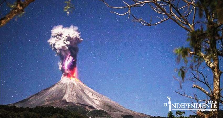 El poder volcánico en una fotografía El poder volcánico en una fotografía
