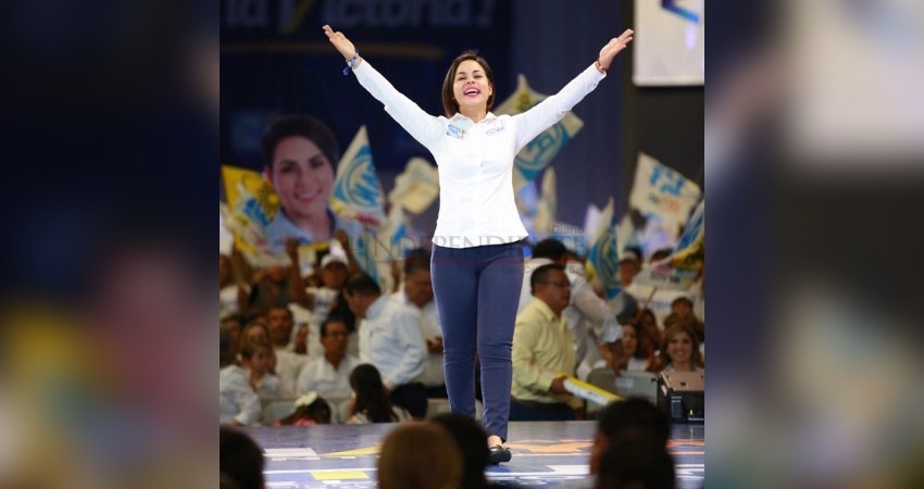 Estamos Seguros Del Triunfo Pero Seguiremos Trabajando Hasta El Último Minuto De Campaña: Michelle Valdez Estamos Seguros Del Triunfo Pero Seguiremos Trabajando Hasta El Último Minuto De Campaña: Michelle Valdez