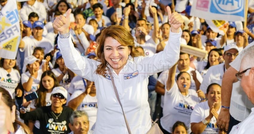 Abarrotan candidatos del PAN cierres de campaña, Lupita Saldaña agradece Abarrotan candidatos del PAN cierres de campaña, Lupita Saldaña agradece