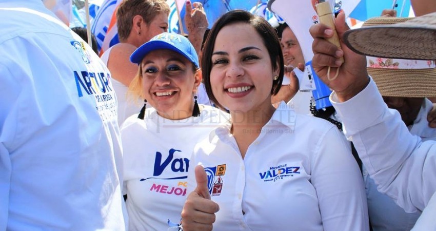 Michelle Valdez llama a la ciudadanía a ejercer su derecho al voto de manera pacífica Michelle Valdez llama a la ciudadanía a ejercer su derecho al voto de manera pacífica