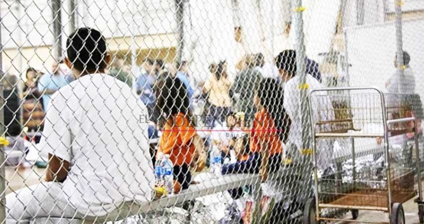 Niños deben estar en las aulas, no en jaulas, afirma SNTE Niños deben estar en las aulas, no en jaulas, afirma SNTE