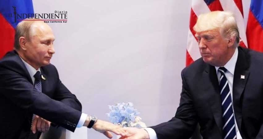 Rusia y EU pactan cumbre Putin-Trump Rusia y EU pactan cumbre Putin-Trump