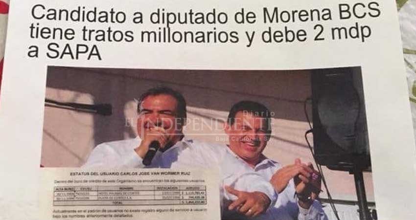 En plena veda, contamina "guerra sucia" calles de Todos Santos En plena veda, contamina "guerra sucia" calles de Todos Santos