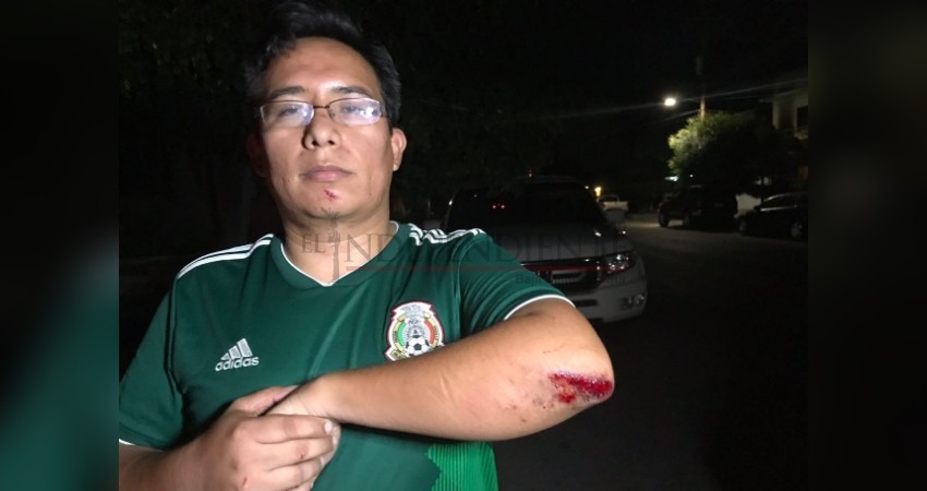 Golpean a periodista y roban su equipo de trabajo en la Ruiz Cortines de La Paz Golpean a periodista y roban su equipo de trabajo en la Ruiz Cortines de La Paz
