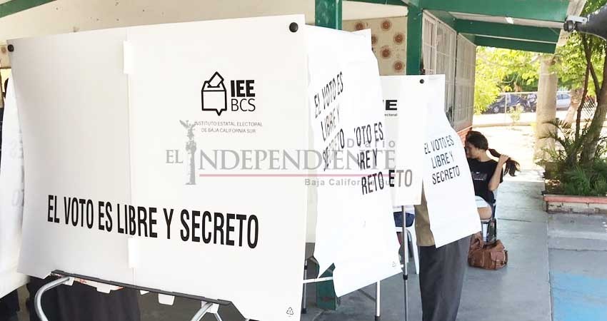 Han instalado apenas el 43% de las casillas en BCS Han instalado apenas el 43% de las casillas en BCS