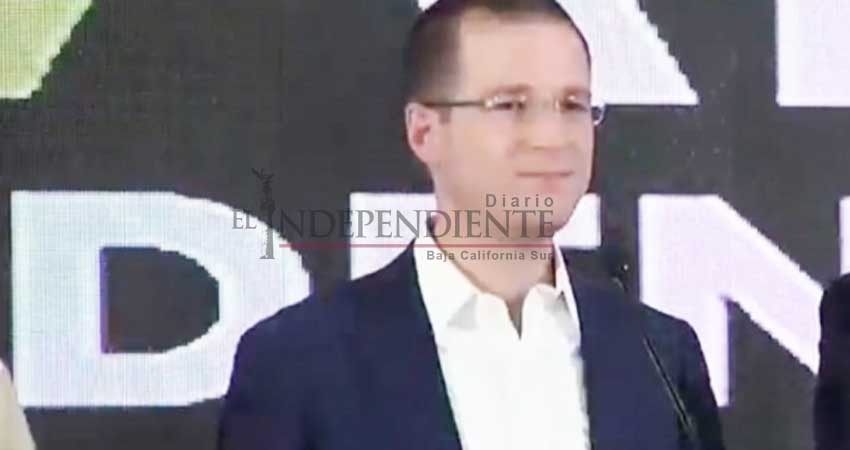 Reconozco triunfo de AMLO; le deseo el mayor de los éxitos: Anaya Reconozco triunfo de AMLO; le deseo el mayor de los éxitos: Anaya