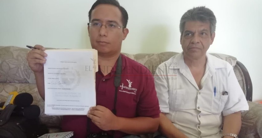 Denuncia Alan Flores agresiones contra libertad de expresión ante la CEDH Denuncia Alan Flores agresiones contra libertad de expresión ante la CEDH