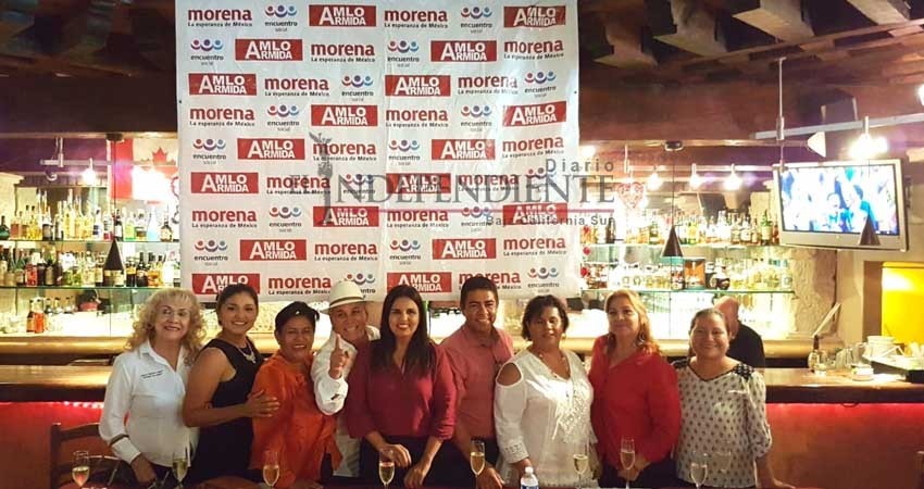 Anuncia Morena "carro completo" en Los Cabos Anuncia Morena "carro completo" en Los Cabos