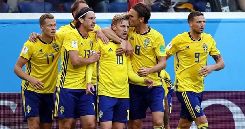 Suecia vence a Suiza, se mete a Cuartos y sueña con emular lo de USA 1994 Suecia vence a Suiza, se mete a Cuartos y sueña con emular lo de USA 1994