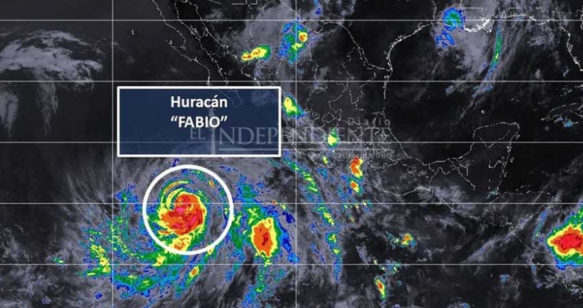 Sin riesgo para Los Cabos, huracán “Fabio”; alcanzó la categoría 2 Sin riesgo para Los Cabos, huracán “Fabio”; alcanzó la categoría 2