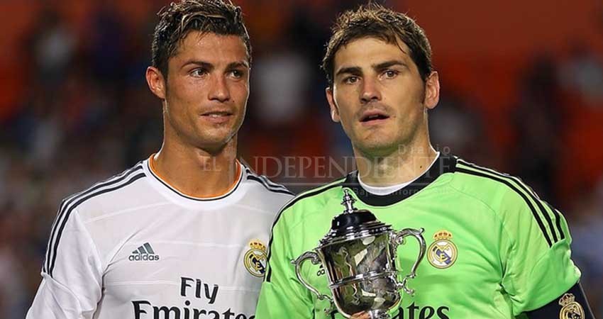 Hiciste al Madrid más grande de lo que ya era: Casillas a Cristiano Hiciste al Madrid más grande de lo que ya era: Casillas a Cristiano
