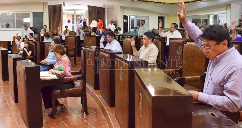 Nuevo magistrado y modificación de leyes en extraordinarias del Congreso BCS