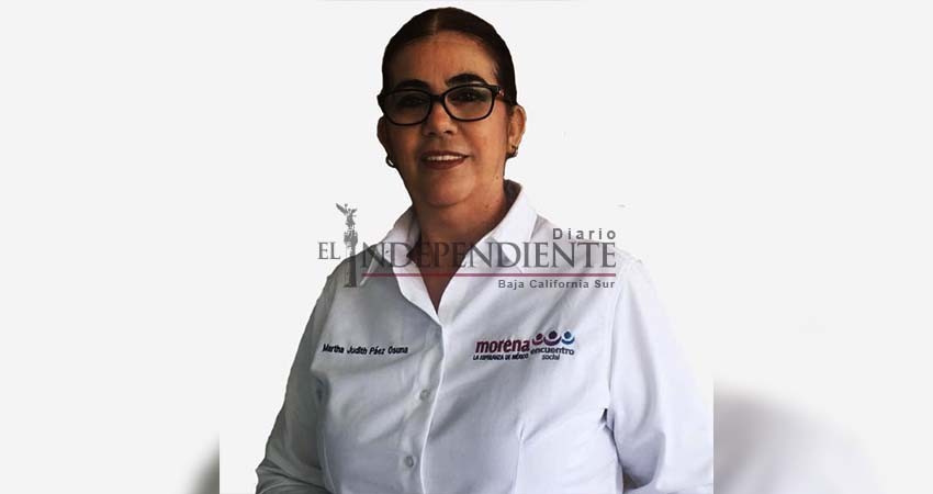 Confía virtual Síndica Municipal liberar vetos federales en La Paz