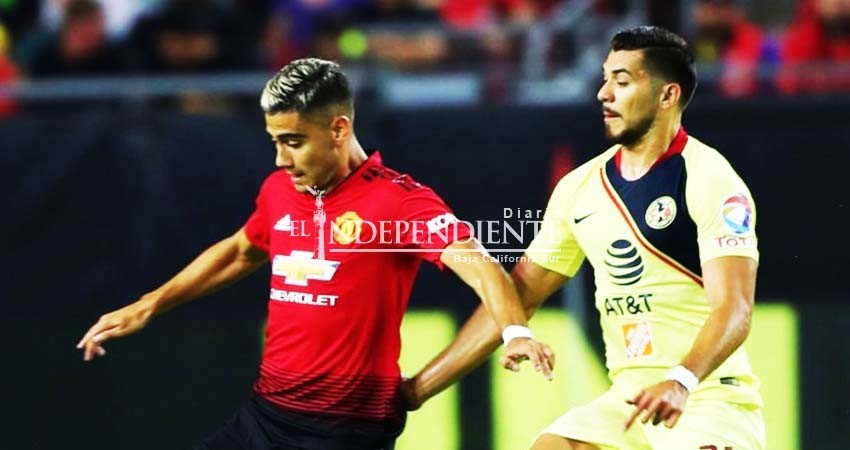 América estrena uniforme en empate con Manchester United América estrena uniforme en empate con Manchester United