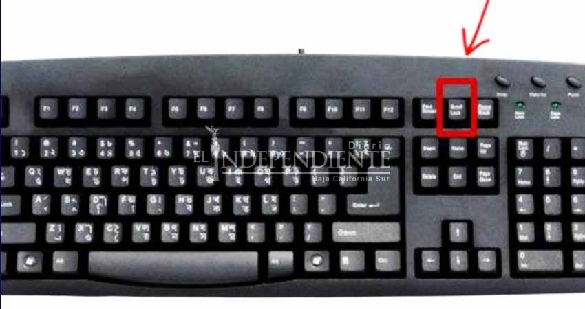 Esta tecla ya casi no se usa y pocos saben para qué sirve