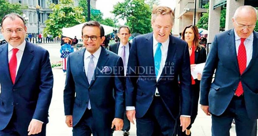 TLCAN avanza en 12 capítulos; amarran más acuerdos México y EU TLCAN avanza en 12 capítulos; amarran más acuerdos México y EU